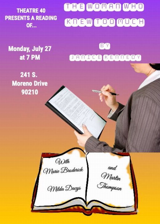 The Woman Who Knew Too Much show poster