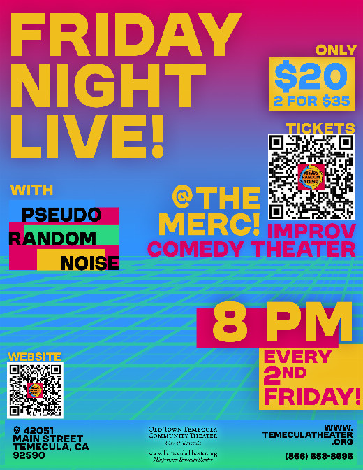 FRIDAY NIGHT LIVE! FNL Improv with PRNIT!