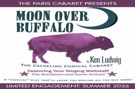 Moon Over Buffalo-Cackeling Comical Cabaret show poster