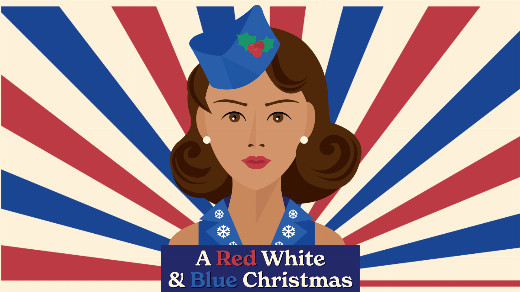 A Red, White & Blue Christmas in Central New York