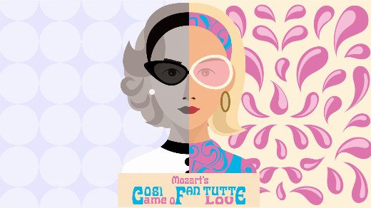 Mozart's The Game of Love (Così Fan Tutte) in Off-Off-Broadway