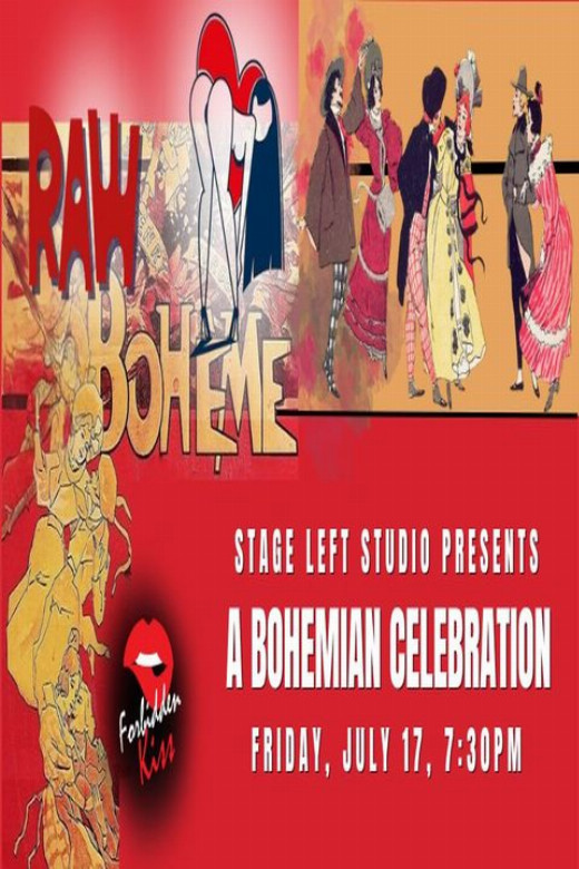 Forbidden Kiss LIVE - RAW Boheme at Santa Rosa, CA show poster