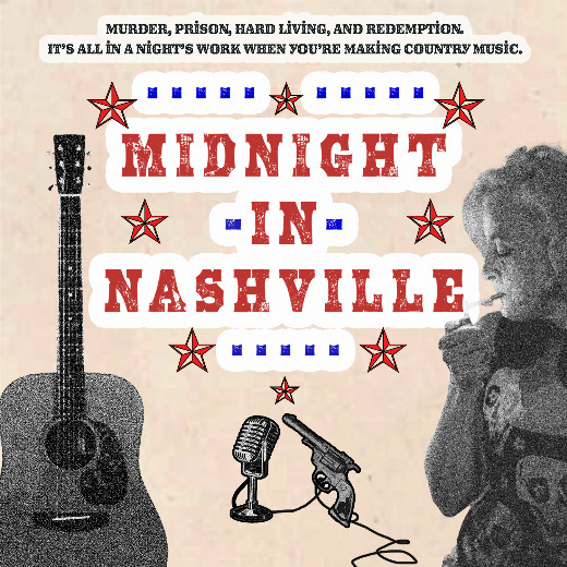 Midnight in Nashville show poster