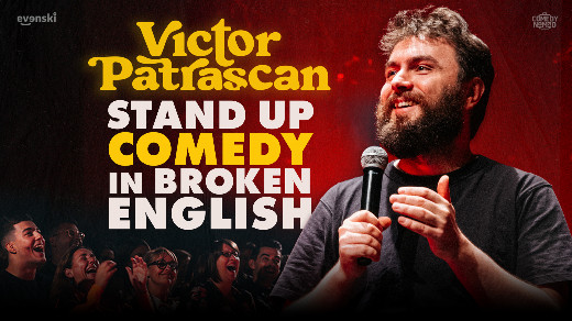 Stand up Comedy in broken English - Victor Patrascan in Winnipeg in Calgary