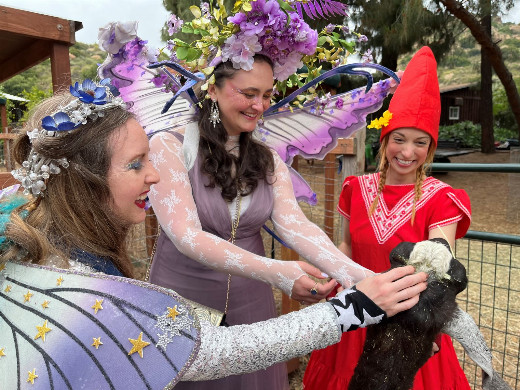 A Faery Hunt and Their Animal Friends in Los Angeles