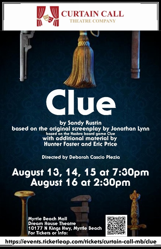 Clue show poster