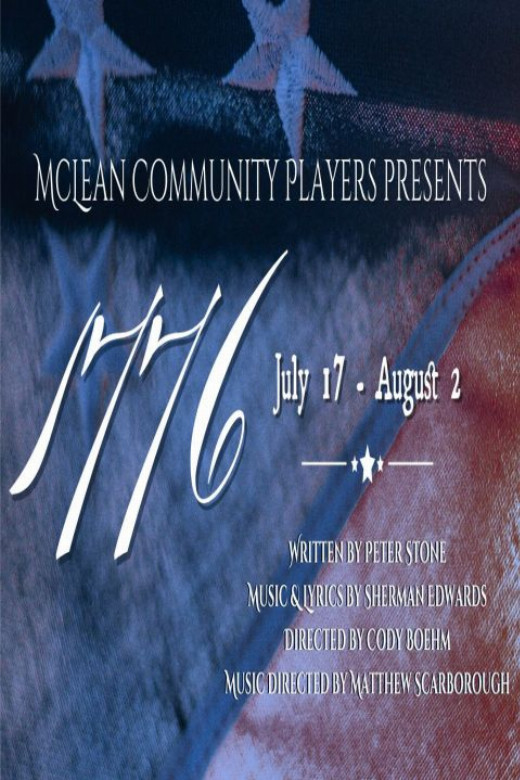 1776 (Musical) show poster