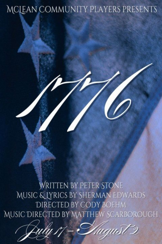 1776 (Musical) - July 17 in Central Virginia