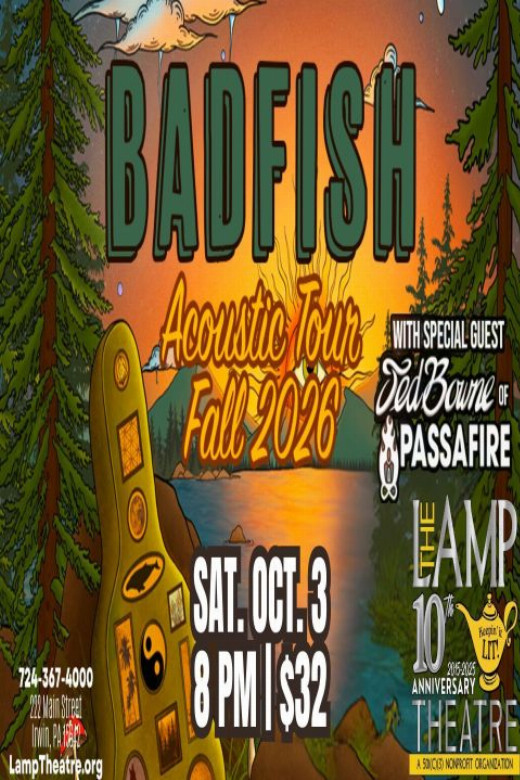 Badfish - Tribute to Sublime "Acoustic Tour 2026" w/special guest, Ted Bowne of Passafire in Pittsburgh