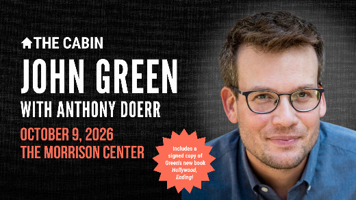 Readings & Conversations: John Green With Anthony Doerr in Boise