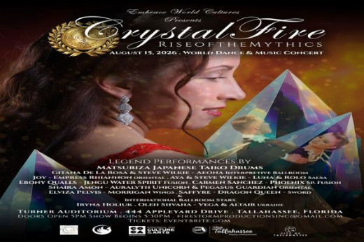 CrystalFire Rise of the Mythics World Dance and Music Concert in Jacksonville