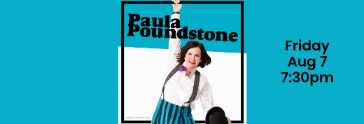 PAULA POUNDSTONE – Friday, August 7, 7:30pm in New Hampshire