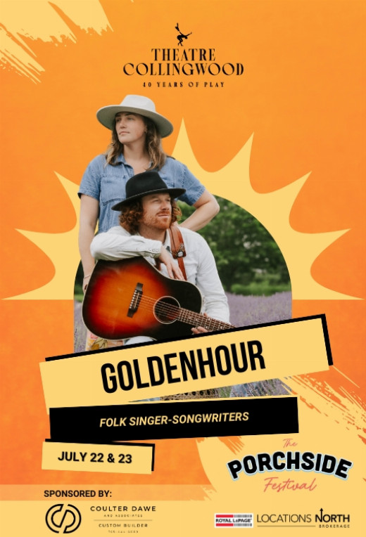 Porchside Festival: 'Goldenhour' July 22nd and 23rd in Toronto