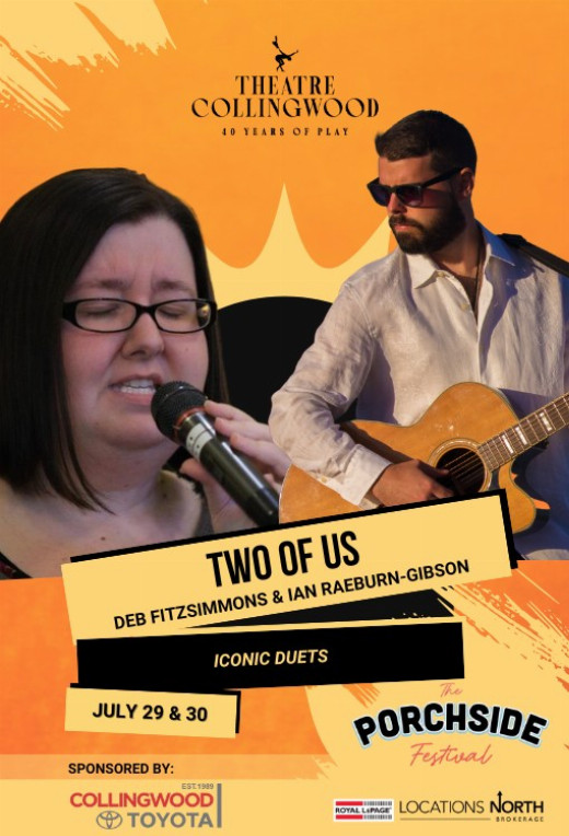 Porchside Festival: 'Two of Us' July 29th and 30th