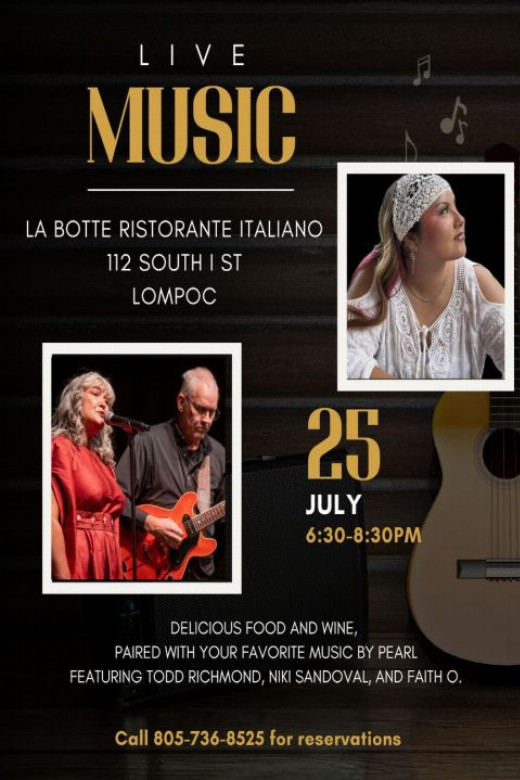 Live Music at La Botte in San Diego