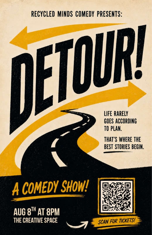 Detour! Comedy Show On August 08, 2026 in Boise