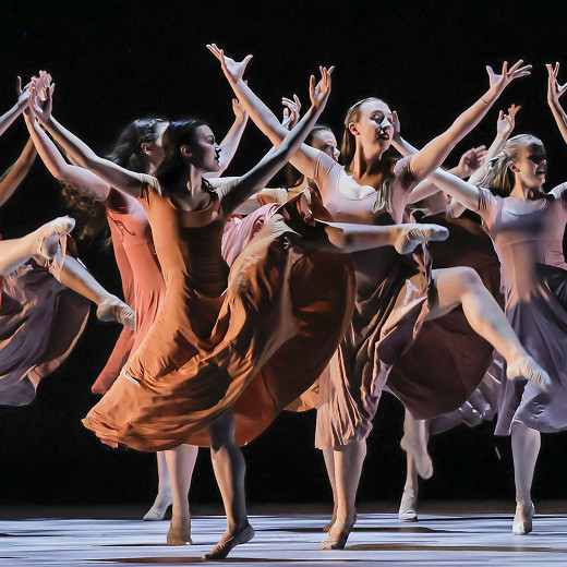 Dance Works show poster