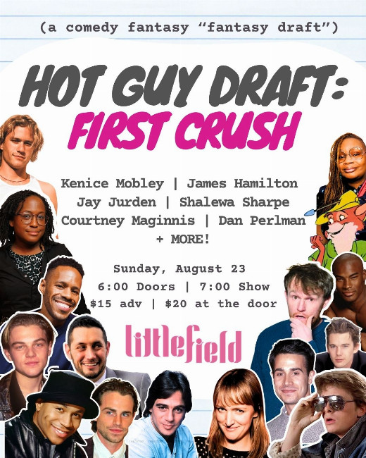 Hot Guy Draft: First Crush in Brooklyn