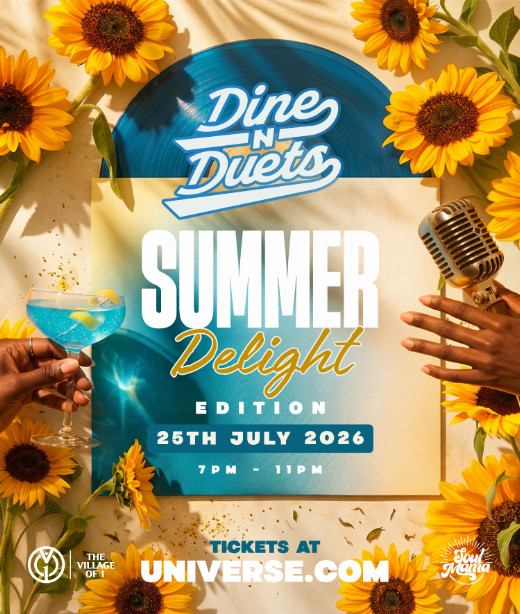 Dine N Duets show poster