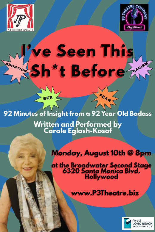 P3's August Cozy Cabaret: I've Seen This Sh!t Before in Los Angeles