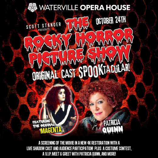 The Rocky Horror Picture Show Spooktacular Tour with Patricia Quinn in Maine