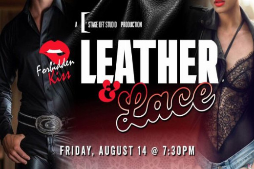 Forbidden Kiss LIVE - Leather And Lace show poster