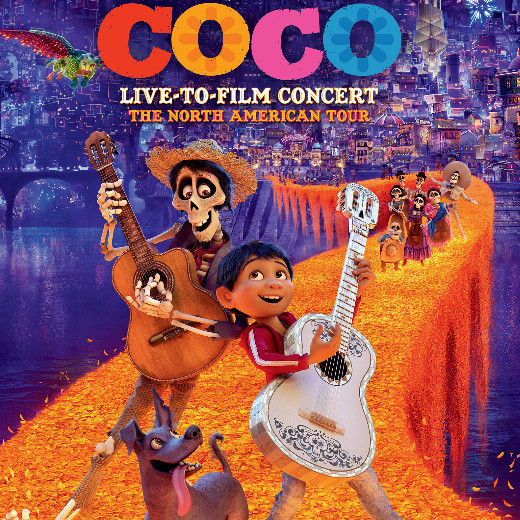 DISNEY & PIXAR’S COCO IN CONCERT LIVE TO FILM show poster