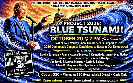 Project 2026: Blue Tsunami! show poster