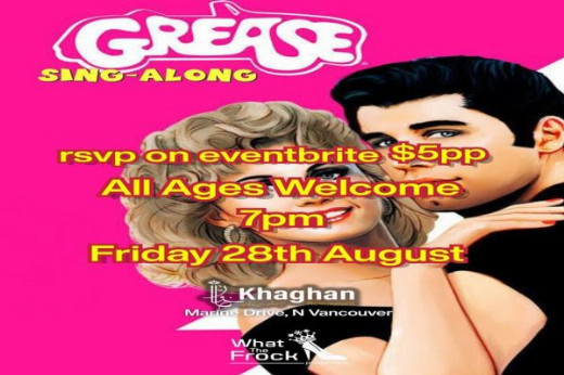 Grease Sing Along in Vancouver
