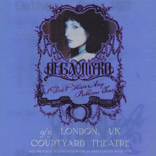 Olga Myko show poster