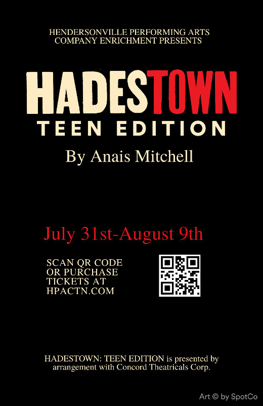 Hadestown: Teen Edition show poster