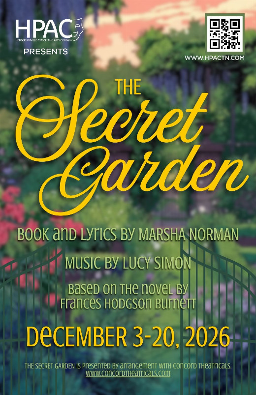 The Secret Garden show poster