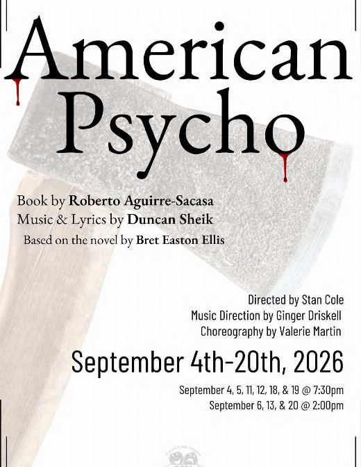 American Psycho show poster