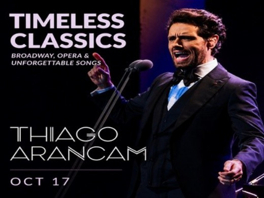 Internationally Acclaimed Brazilian Tenor Thiago Arancam to Perform at Sanctuary of the Arts in Coral Gables in Miami Metro