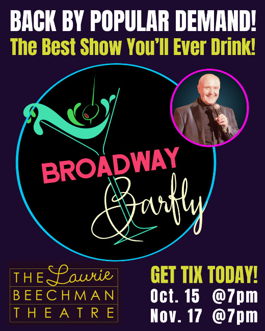 Robert Driemeyer: Broadway Barfly LIVE! show poster