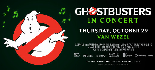 Ghostbusters in Concert show poster