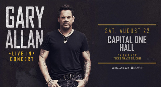 Gary Allan Live in Concert! show poster
