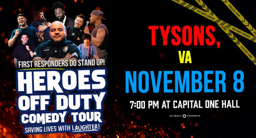Heroes Off Duty Comedy Tour show poster