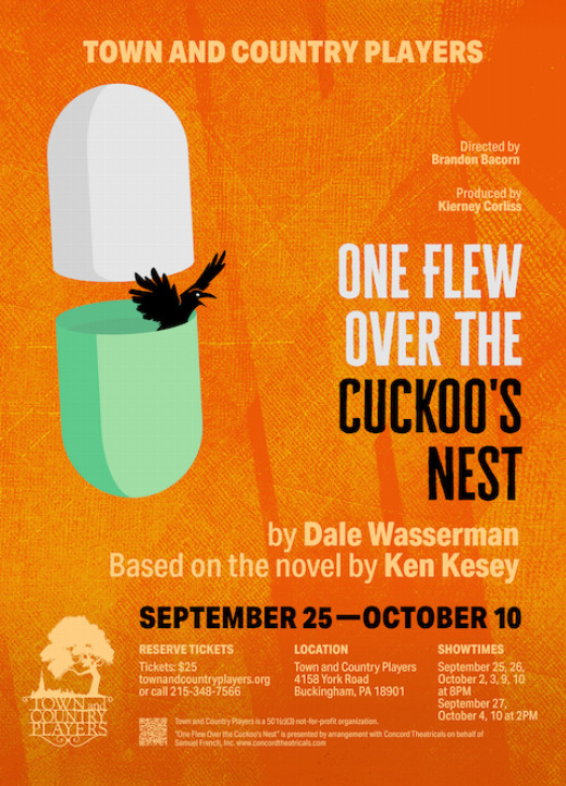 One Flew Over the Cuckoo's Nest show poster