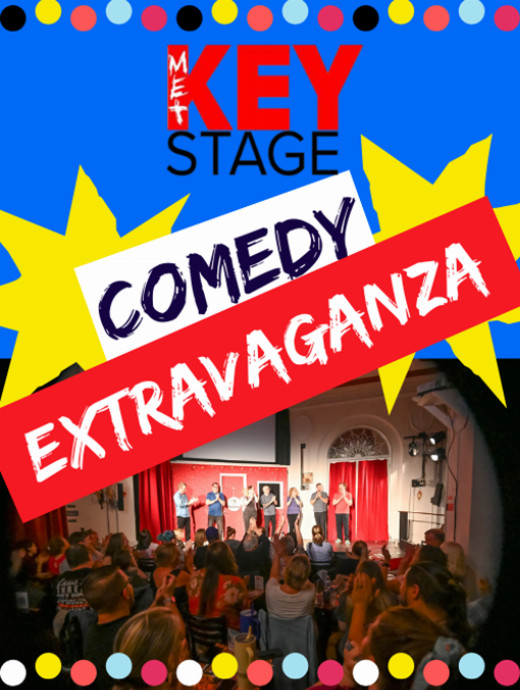 MET's Comedy Extravaganza show poster