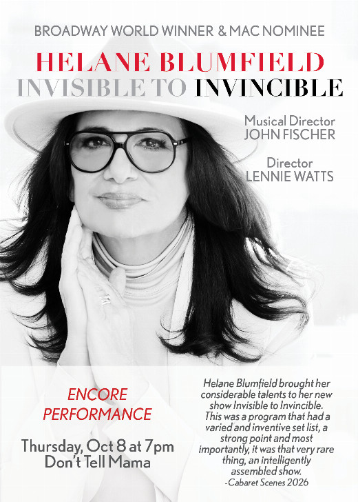 Helane Blumfield: Invisible to Invincible in Cabaret