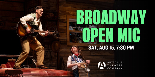 Broadway Open Mic show poster