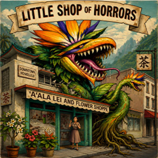 Little Shop of Horrors in Hawaii
