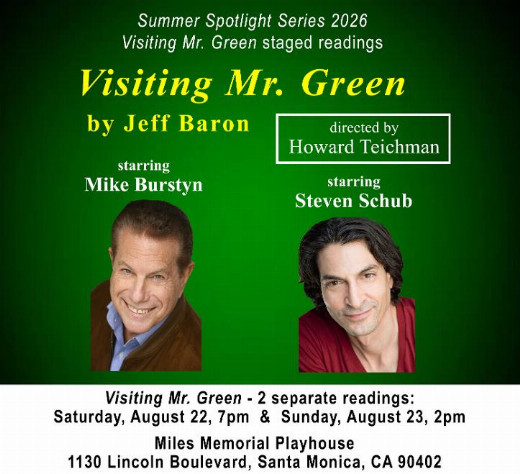Visiting Mr. Green (Aug. 23) show poster