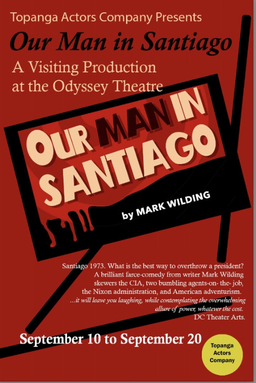 Our Man in Santiago by Mark Wilding