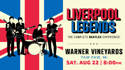 Liverpool Legends "The Complete Beatles Experience!" in Michigan