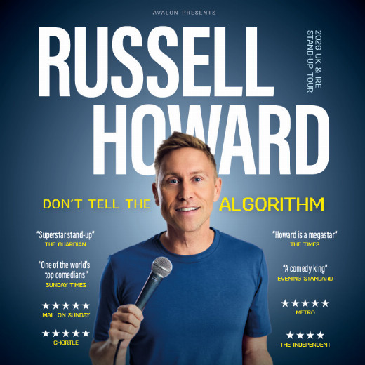 Russell Howard: Don’t Tell The Algorithm show poster