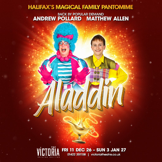 Aladdin Family Pantomime show poster