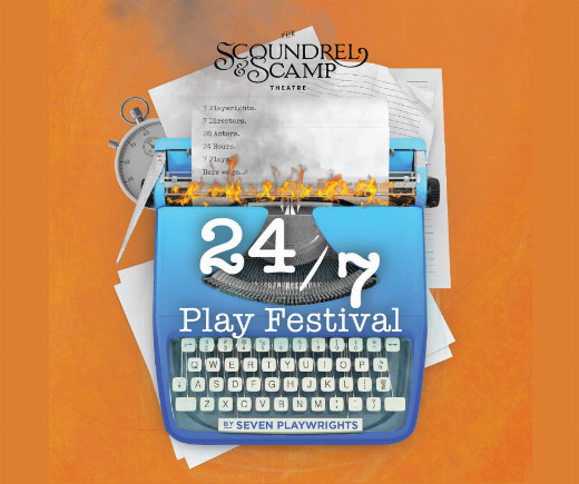 24/7 Play Festival show poster