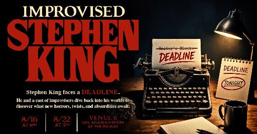Improvised Stephen King in Indianapolis
